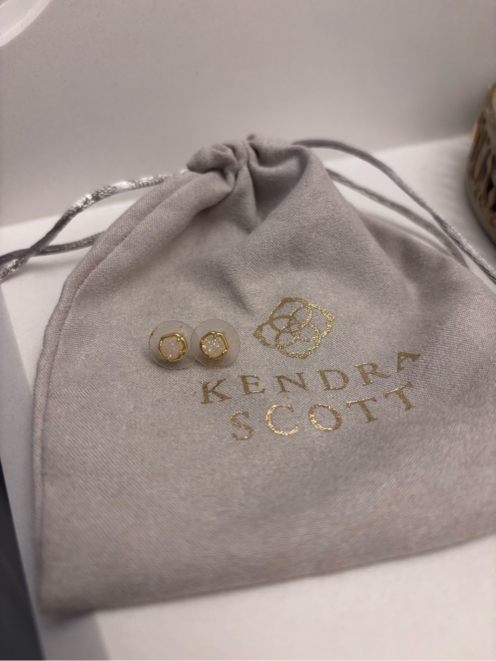 Kendra Scott Crystal Stud Earrings